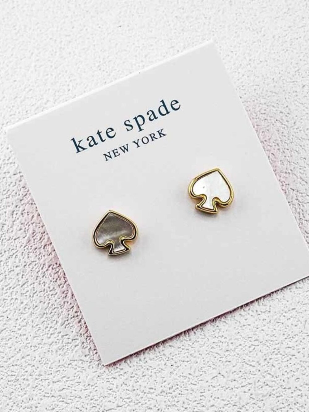 Kate Spade Heart Stud Earrings